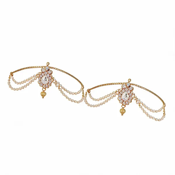 White_Matha_Patti_Alloy_For_Women_Pack_Of_2