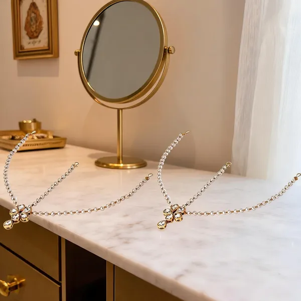 Gold_And_White_Matha_Patti_Alloy_For_Women_Pack_Of_2