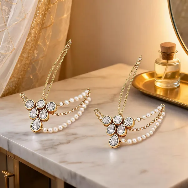 White_Maang_Tikka_Alloy_For_Women_Pack_Of_2