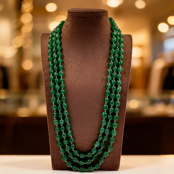 Green_Necklace_Alloy_For_Unisex_Pack_Of_1