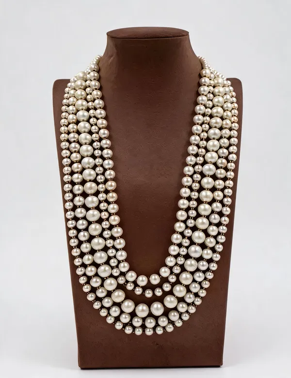 White_Necklace_Alloy_For_Unisex_Pack_Of_1