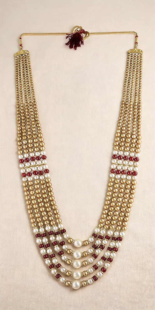 Multicolor_Layered_Necklace_Alloy_For_Unisex_Pack_Of_1