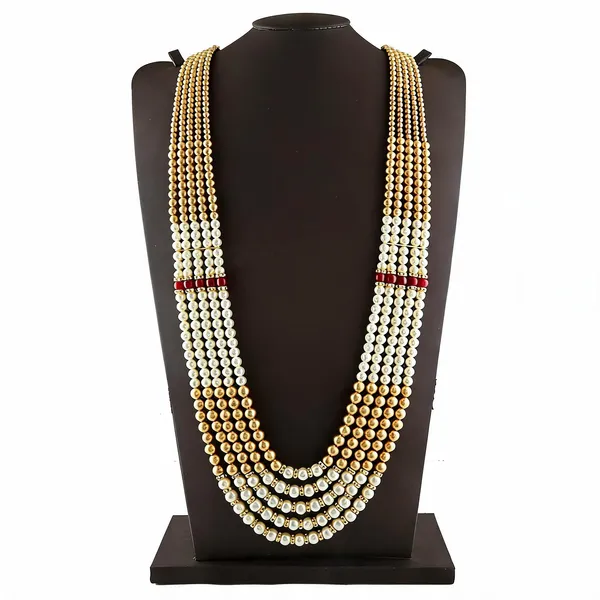 Multicolor_Layered_Necklace_Alloy_For_Unisex_Pack_Of_1