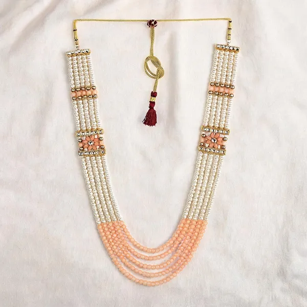 Platinum_And_Gold_Layered_Necklace_Alloy_For_Unisex_Pack_Of_1