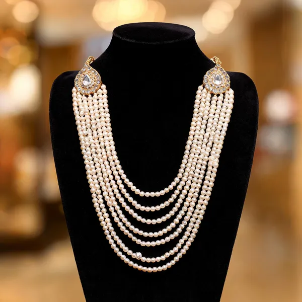 White_Necklace_Alloy_For_Unisex_Pack_Of_1