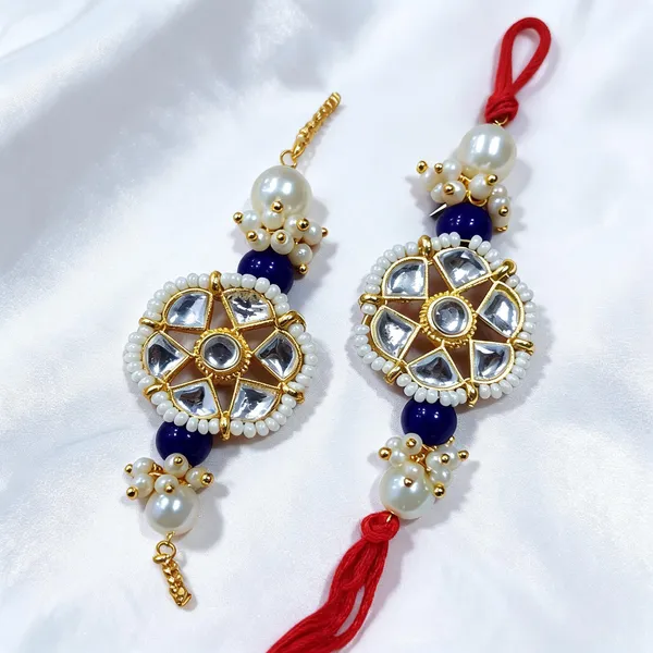 Blue_Rakhi,_Lumba,_Bracelet,_Bluetooth_Rakhi,_Chawal_Roli_Pack_Alloy_For_Brother_And_Sister-In-Law_Pack_Of_2