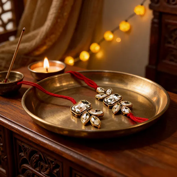Green_Rakhi_Alloy_For_Women_And_Men_Pack_Of_2