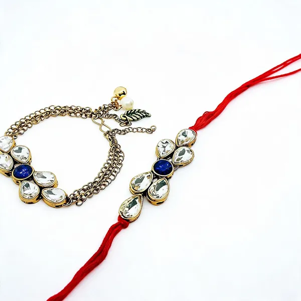 Red_And_Gold_Rakhi_Alloy_For_Couple_Pack_Of_2