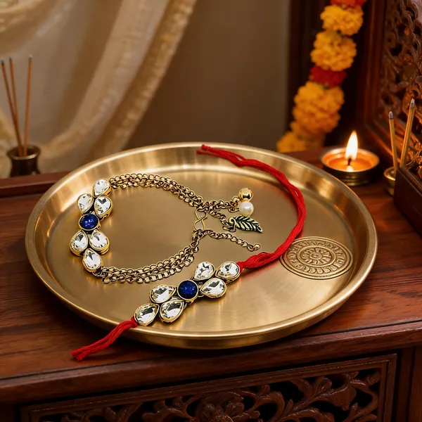 Red_And_Gold_Rakhi_Alloy_For_Couple_Pack_Of_2