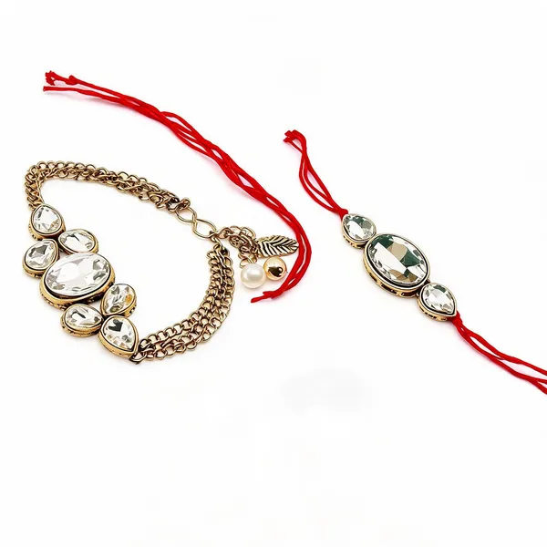 White_Rakhi_Alloy_For_Women_And_Men_Pack_Of_2