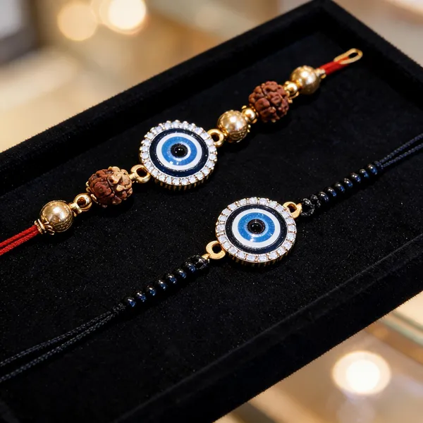 Blue_And_Brown_And_Black_Rakhi,_Lumba,_Bracelet,_Bluetooth_Rakhi,_Chawal_Roli_Pack_Alloy_For_Brother_And_Sister-In-Law_Pack_Of_2