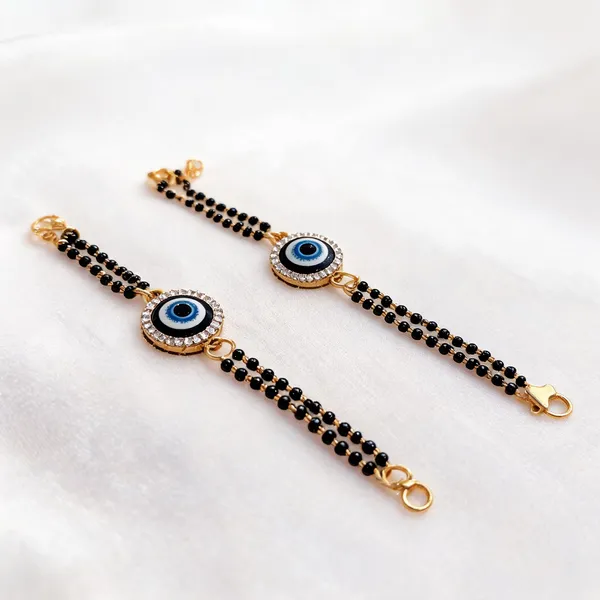 Blue_And_Black_Rakhi,_Lumba,_Bracelet_Alloy_For_Unisex_Pack_Of_2
