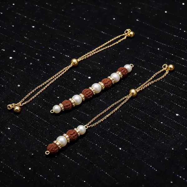 Golden_Rakhi,_Lumba_Alloy_For_Brother_And_Sister-In-Law_Pack_Of_2