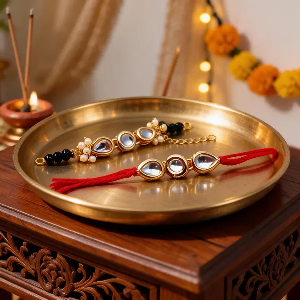 Red_Rakhi_Alloy_For_Brother_And_Sister-In-Law_Pack_Of_2
