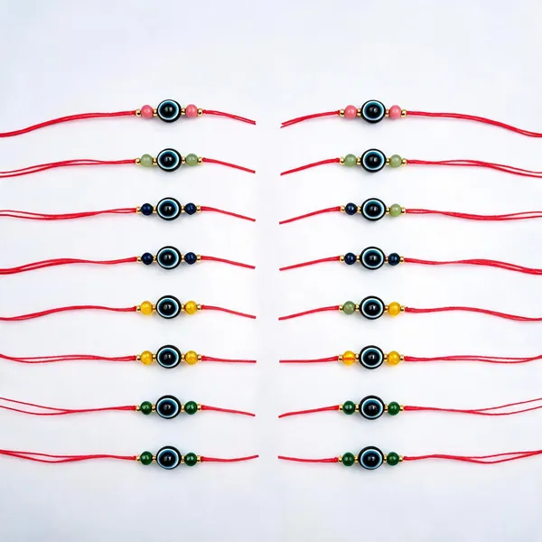 Red_And_Dark_Blue_Rakhi,_Lumba,_Bracelet_Alloy_For_Brother_And_Sister-In-Law_Pack_Of_2