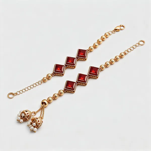 Maroon_Rakhi_Alloy_For_Brother_And_Sister-In-Law_Pack_Of_2