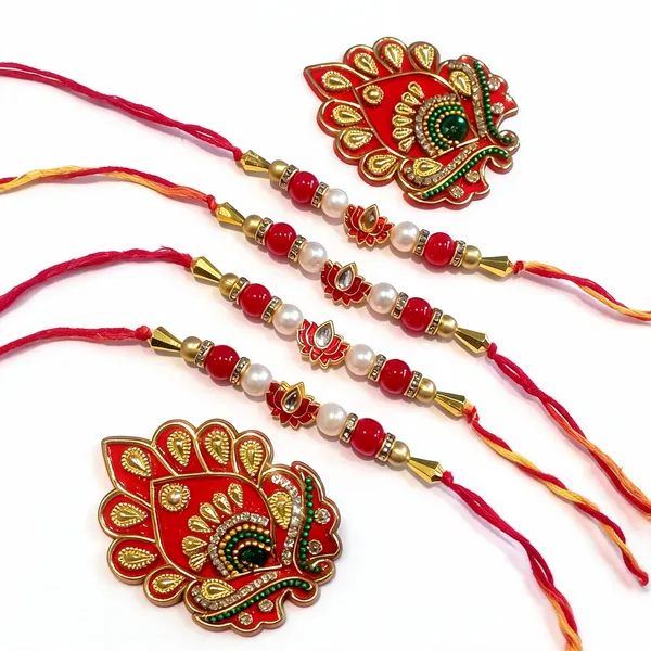 Multicolor_Rakhi_Alloy_For_Women_And_Men_Pack_Of_2