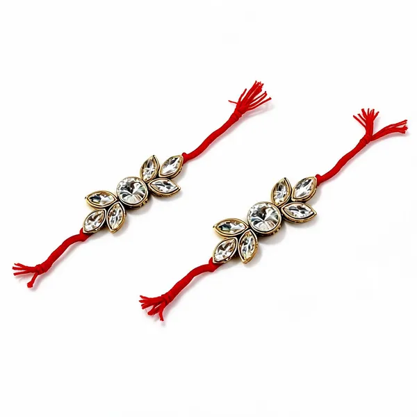 White_Rakhi_Alloy_For_Women_And_Men_Pack_Of_2