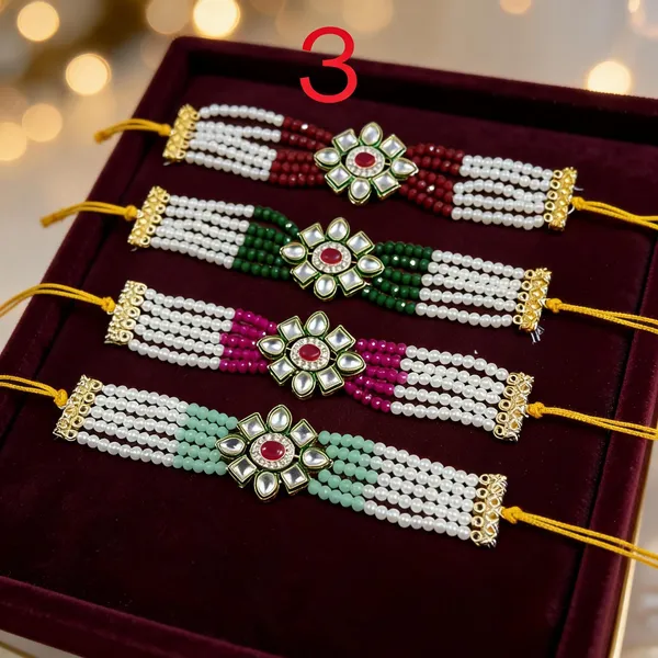 Multicolor_Rakhi,_Bracelet,_Chawal_Roli_Pack_Alloy_For_Unisex_Pack_Of_1