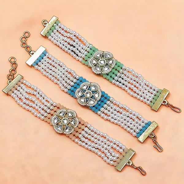 Multicolor_Rakhi,_Lumba,_Bracelet,_Chawal_Roli_Pack_Alloy_For_Brother_And_Sister-In-Law_Pack_Of_1