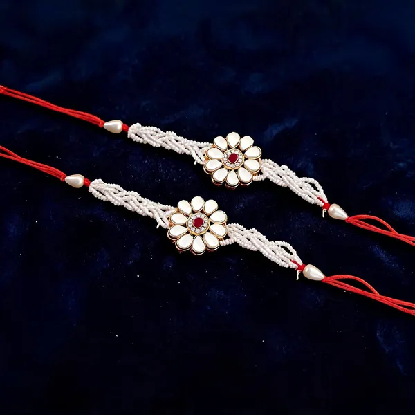 White_Bracelet_Alloy_For_Unisex_Pack_Of_2