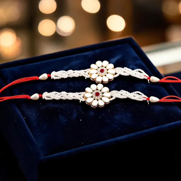 White_Bracelet_Alloy_For_Unisex_Pack_Of_2
