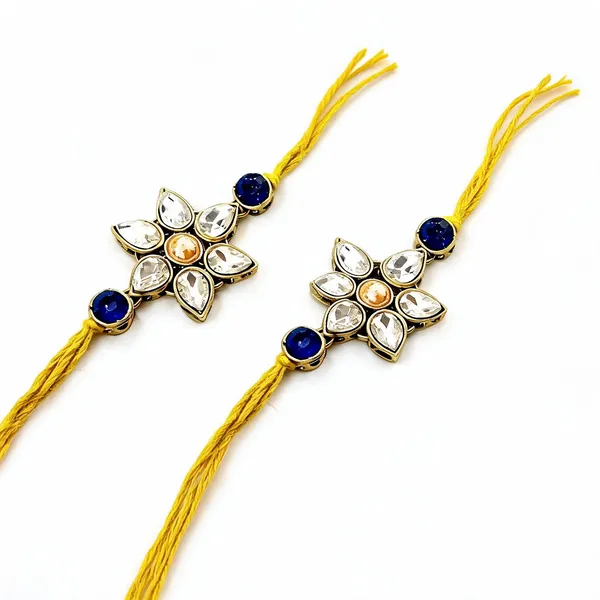 Blue_And_Yellow_Rakhi_Alloy_For_Women_And_Men_Pack_Of_2