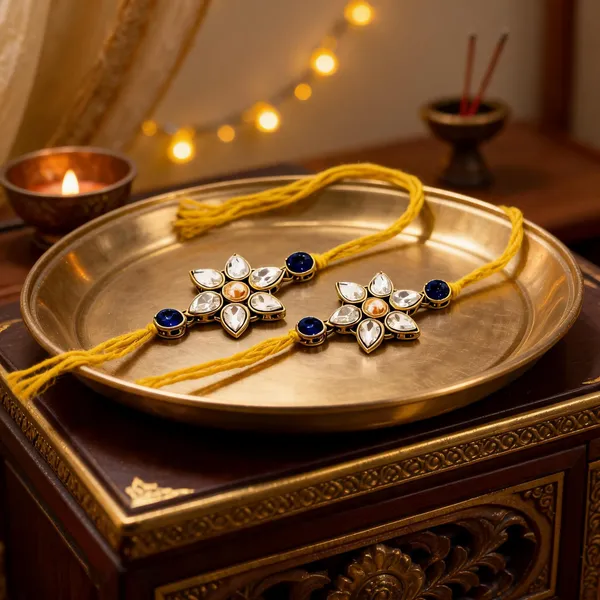 Blue_And_Yellow_Rakhi_Alloy_For_Women_And_Men_Pack_Of_2