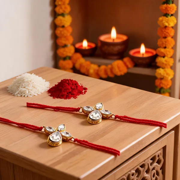 White_Rakhi,_Chawal_Roli_Pack_Alloy_For_Women_And_Men_Pack_Of_2