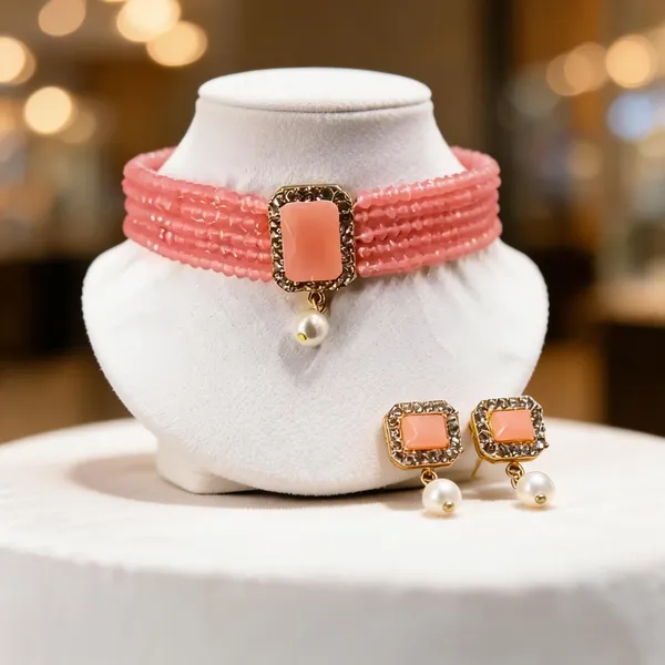 Pink_Jewellery_Set_Alloy_For_Women_Pack_Of_1