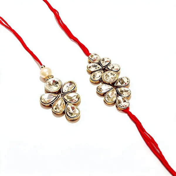White_Rakhi_Alloy_For_Women_And_Men_Pack_Of_2
