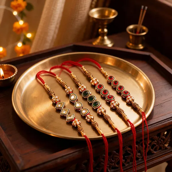 Multicolor_Rakhi_Alloy_For_Women_And_Men_Pack_Of_2