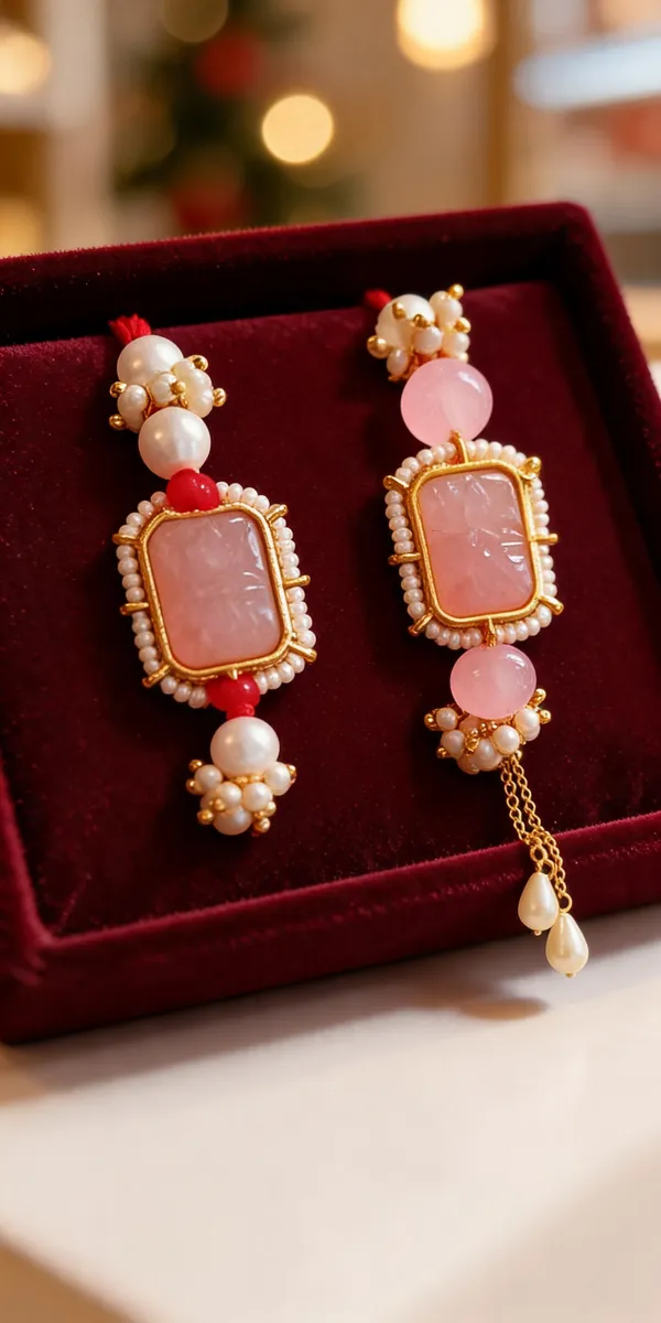Light_Pink_Rakhi,_Lumba,_Bracelet,_Chawal_Roli_Pack_Alloy_For_Brother_And_Sister-In-Law_Pack_Of_2