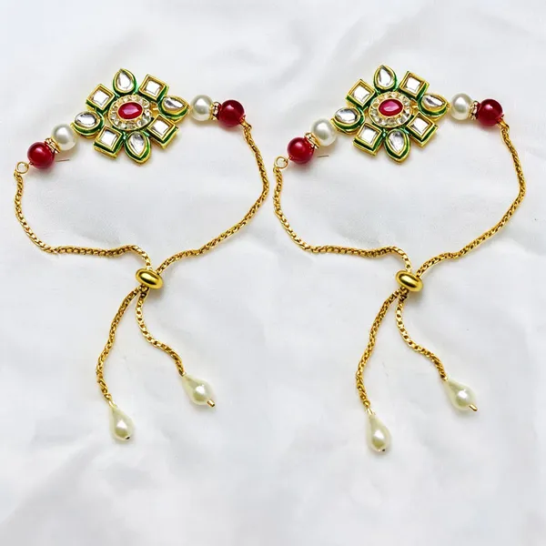 Red_And_White_Rakhi,_Lumba,_Bracelet,_Chawal_Roli_Pack_Alloy_For_Brother_And_Sister-In-Law_Pack_Of_2
