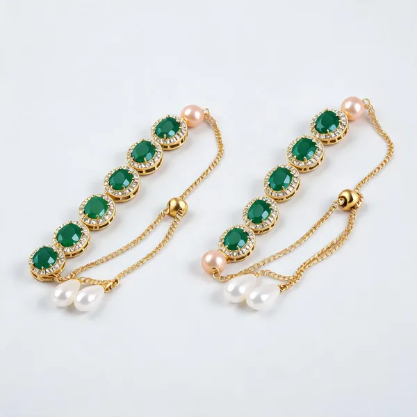 Green_Rakhi_Alloy_For_Brother_And_Sister-In-Law_Pack_Of_2