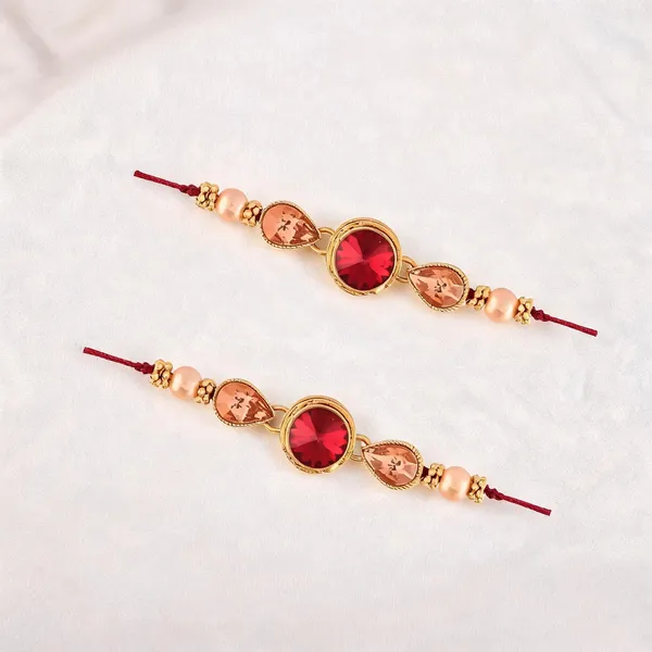 Multicolor_Rakhi,_Lumba,_Bracelet,_Bluetooth_Rakhi,_Chawal_Roli_Pack_Alloy_For_Brother_And_Sister-In-Law_Pack_Of_2