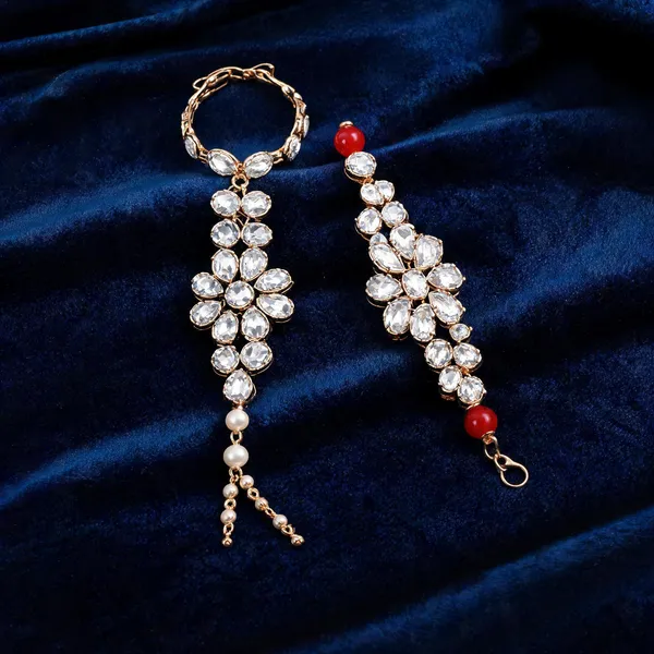 White_And_Red_Rakhi,_Lumba,_Bracelet_Alloy_For_Brother_And_Sister-In-Law_Pack_Of_2