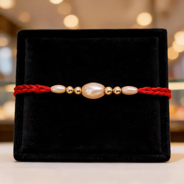 Golden_Rakhi,_Bracelet,_Chawal_Roli_Pack_Alloy_For_Brother_And_Sister-In-Law_Pack_Of_2