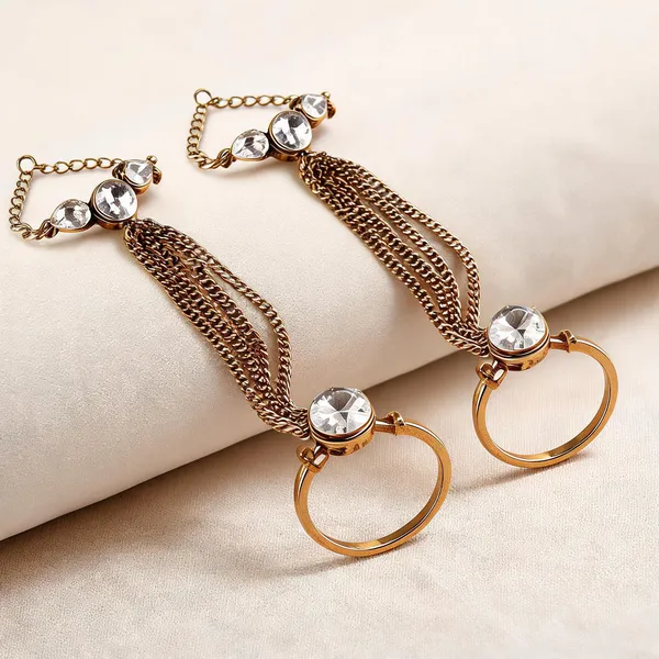 White_Bracelet_Alloy_For_Unisex_Pack_Of_2