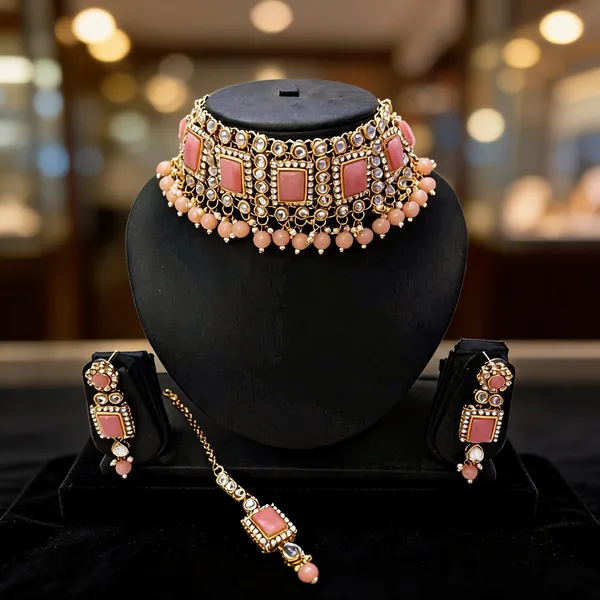 Pink_Jewellery_Set_Alloy_For_Women_Pack_Of_1