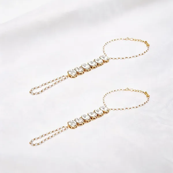 Gold_And_Rose_Bracelet_Alloy_For_Unisex_Pack_Of_1