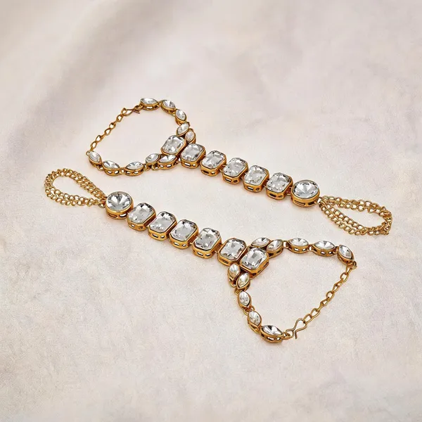 Platinum_And_Gold_Bracelet_Alloy_For_Unisex_Pack_Of_1
