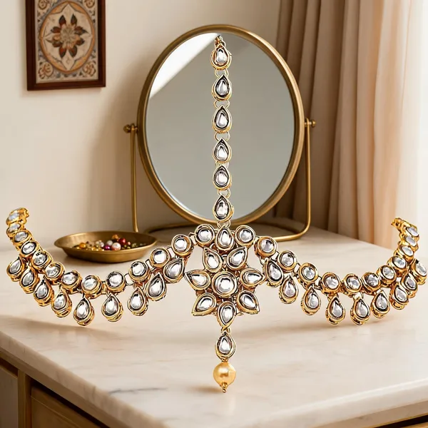 Gold_Matha_Patti_Alloy_For_Women_Pack_Of_1