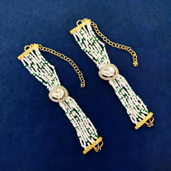 Green_Bracelet_Alloy_For_Unisex_Pack_Of_2