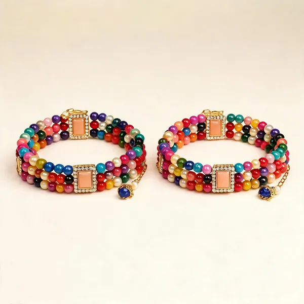 Green_Bracelet_Alloy_For_Unisex_Pack_Of_2