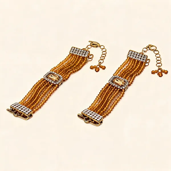 Green_Bracelet_Alloy_For_Unisex_Pack_Of_2