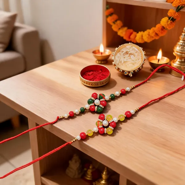 Red_Rakhi,_Chawal_Roli_Pack_Alloy_For_Brother_And_Sister-In-Law_Pack_Of_2
