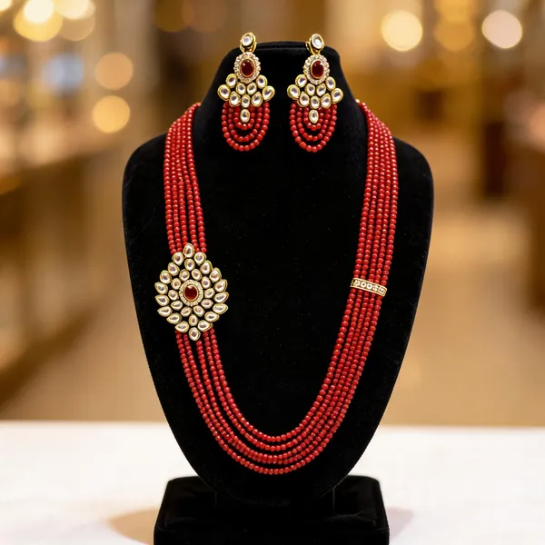 Maroon_Jewellery_Set_Alloy_For_Women_Pack_Of_1