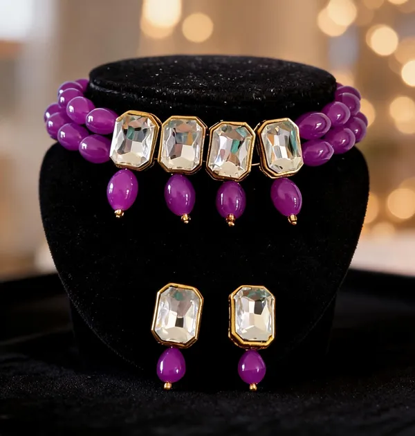 Purple_Jewellery_Set_Alloy_For_Women_Pack_Of_1