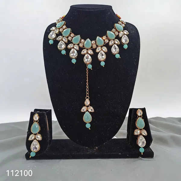 Green_Jewellery_Set_Alloy_For_Women_Pack_Of_1